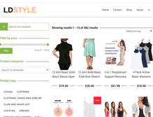 Tablet Screenshot of ldstyle.com